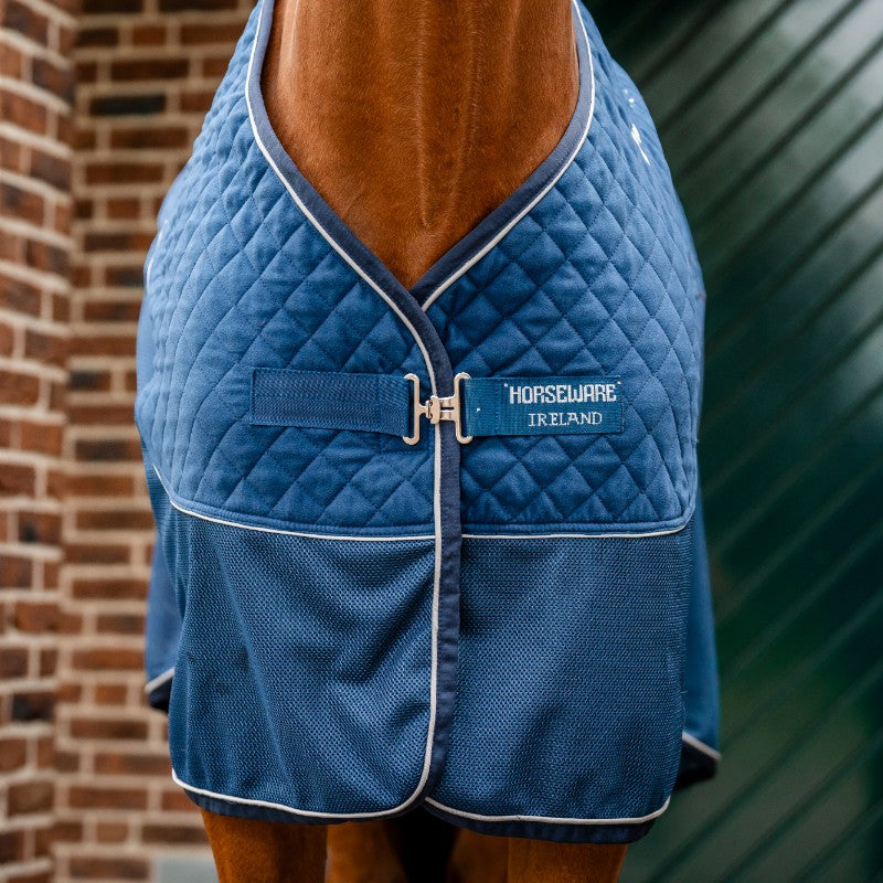 Horseware - Signature Travel Cooler transportdeken marine | - Ohlala