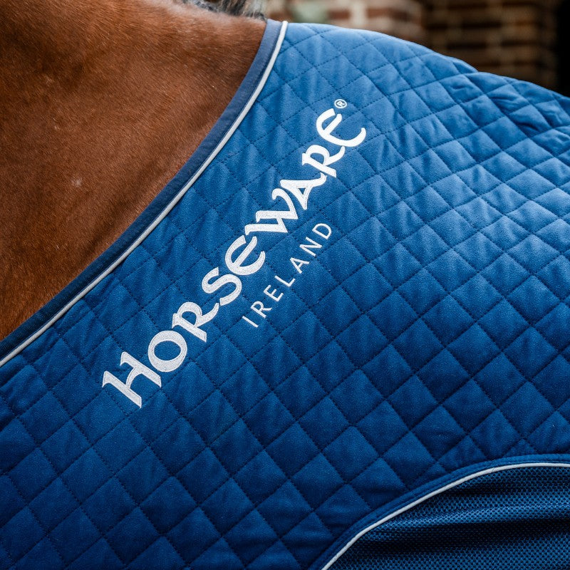 Horseware - Transportdeken Signature Travel Cooler marine | - Ohlala