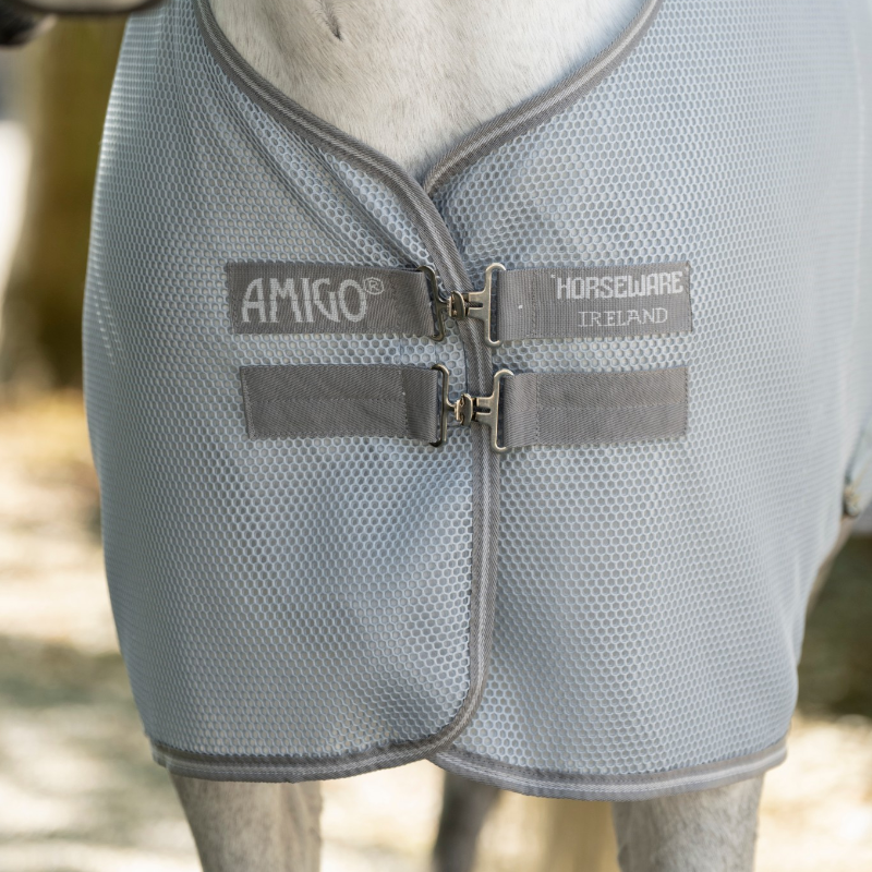 Horseware - Koszulka szybkoschnąca siatkowa Airnet Amigo denim