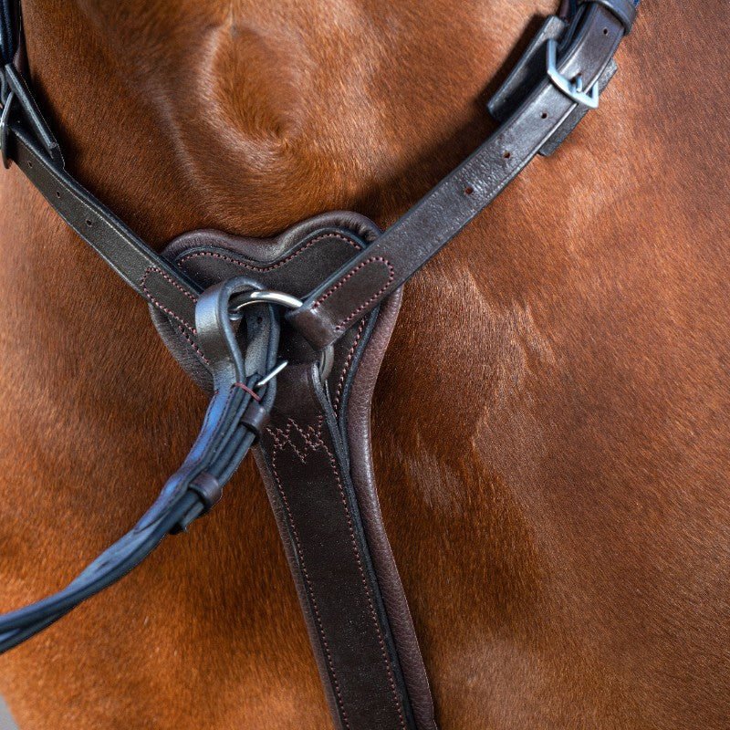 Horseware - Martingał i naszyjnik myśliwski Micklem brązowy | - Ohlala