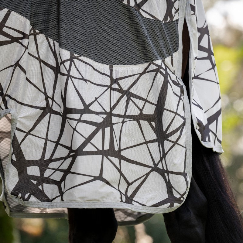 Horseware - Couverture anti-mouches Amigo CamoFly Plus print/ gris | - Ohlala