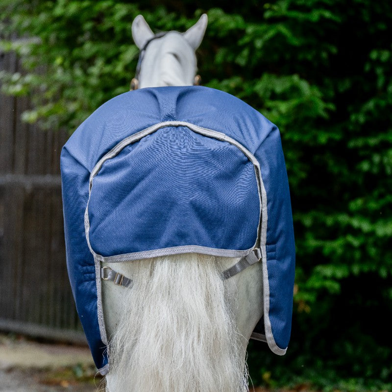 Horseware - Amigo Ripstop 900 Original turnout rug navy/ titanium grey fleece lining 50g | - Ohlala