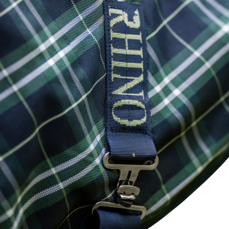 Horseware - Rhino Plus Turnout Rug Hunter Check/ Green/ Navy 0g