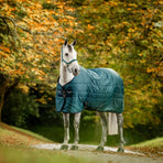 Horseware - Amigo Ripstop Insulator stable rug dynasty green/ navy/ silver 100g | - Ohlala