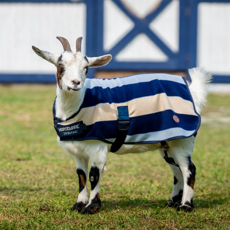 Horseware - Newmarket witney navy goat fleece rug | - Ohlala