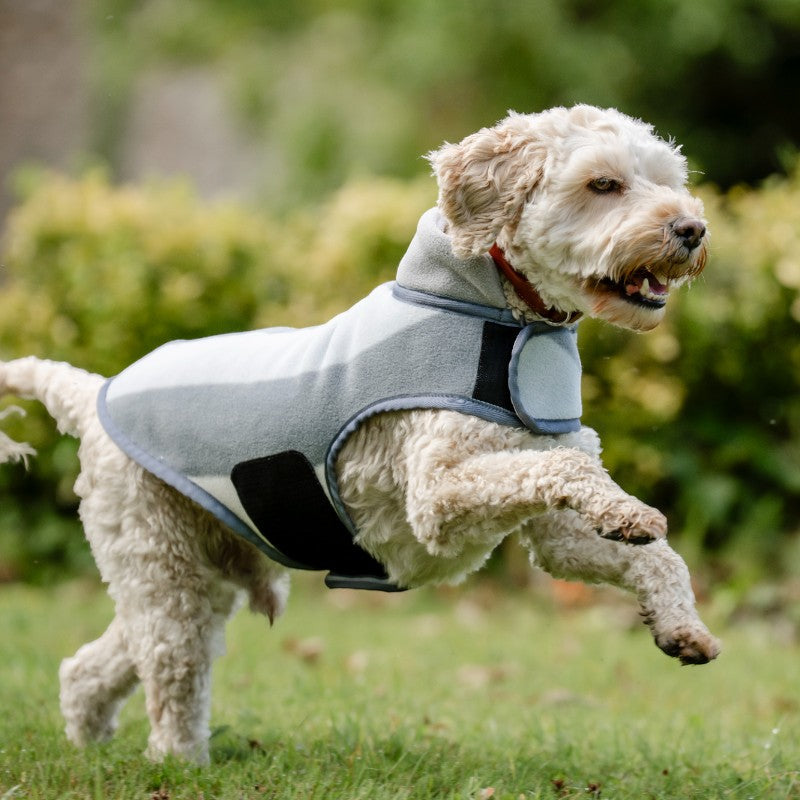 Horseware - Fleecedeken voor hond Newmarket witney charcoal | - Ohlala
