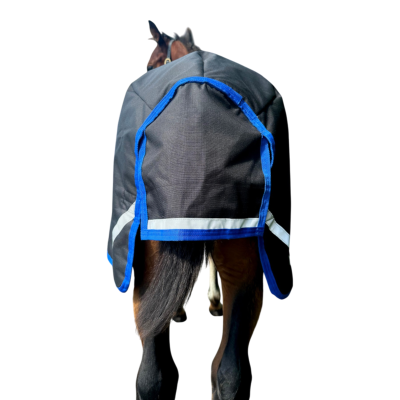 Horseware - Derka zewnętrzna Amigo Ripstop Foal Turnout czarny/ classic blue 200g