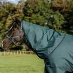 Horseware - Ochraniacz szyi Amigo Ripstop Turnout dynasty green/ marine/ argent 0g | - Ohlala
