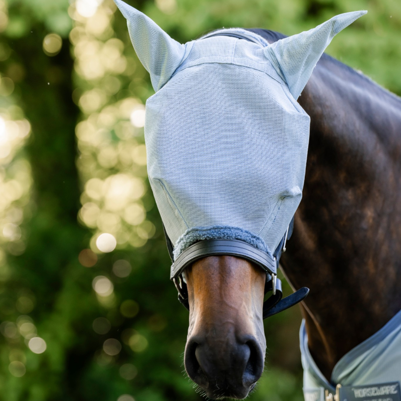 Horseware - Fly Mask Amigo Denim/ Silver