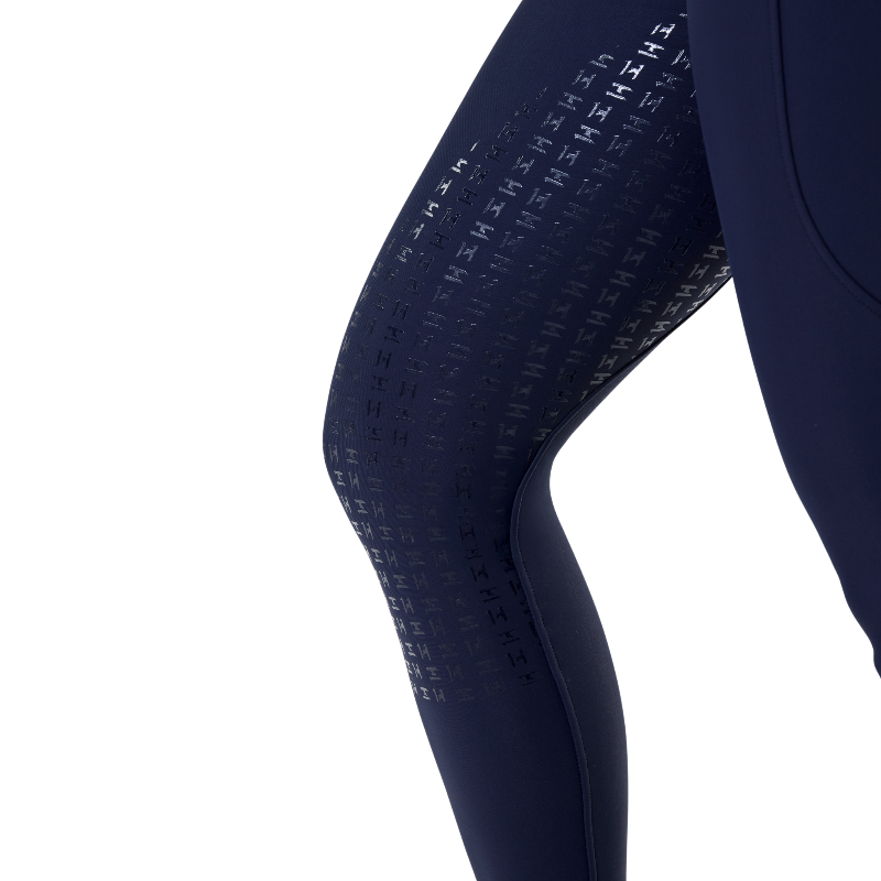 Horseware - Pantaloni da equitazione donna Flexfit Winter blu navy full grip | - Ohlala