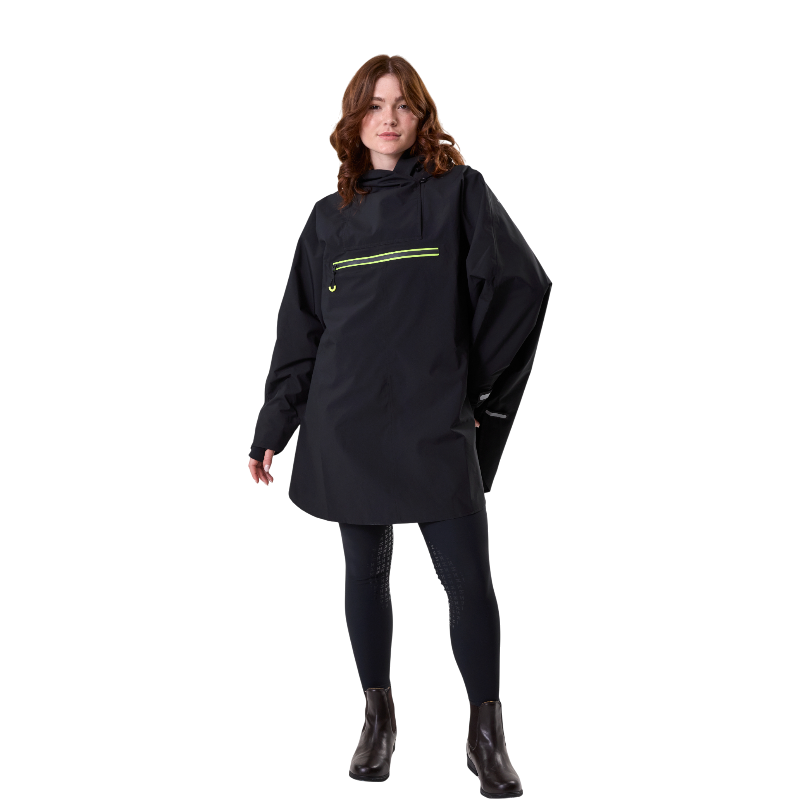 Horseware - Unisex poncho HWH20 zwart | - Ohlala