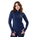 Horseware - Sweat manches longues femme Strive Winter 1/4 Zip marine | - Ohlala