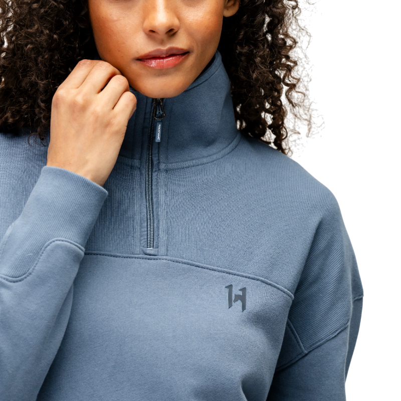 Horseware - Sweat manches longues femme Vitality Hw blue | - Ohlala