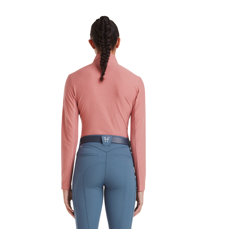 Horse Pilot - Women's long sleeve baselayer Suntech brick dust | - Ohlala