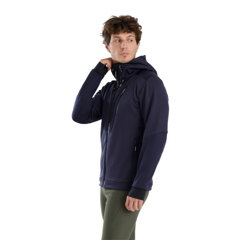 Horse Pilot - Men’s Quest Long-Sleeve Jacket in Dark Night