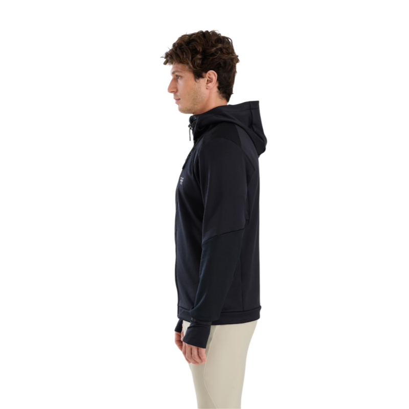 Horse Pilot Quest Men’s Black Long-Sleeve Jacket