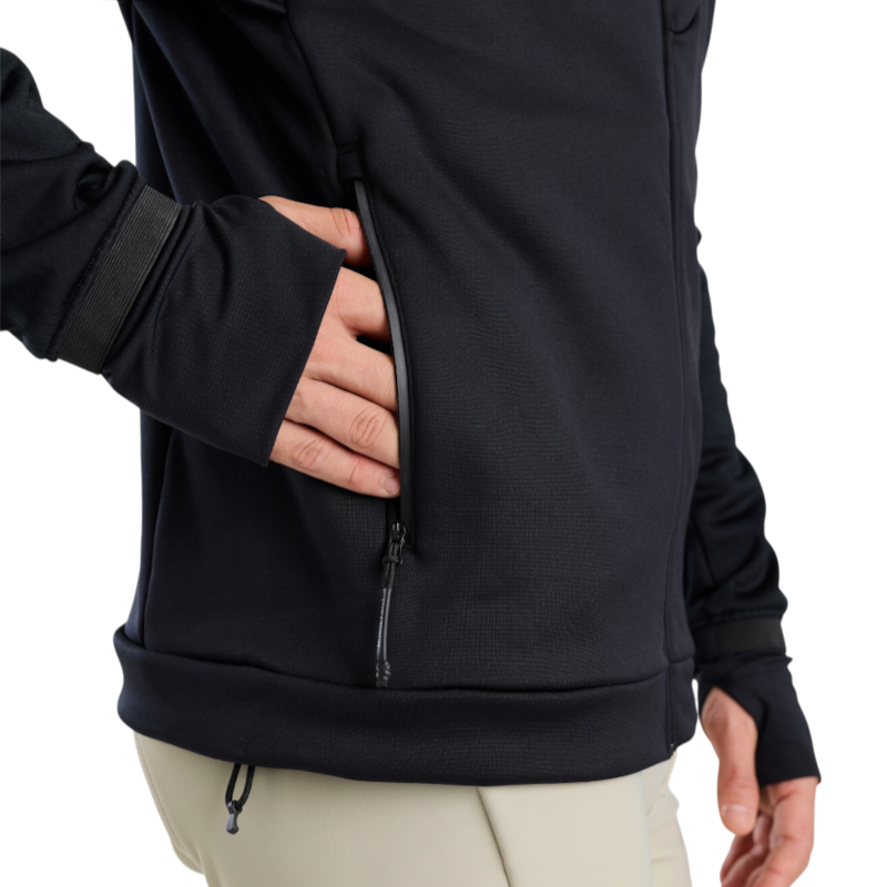 Horse Pilot Quest Men’s Black Long-Sleeve Jacket