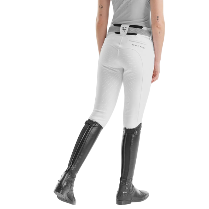 Horse Pilot - Pantalon d'équitation femme X-Grip blanc | - Ohlala