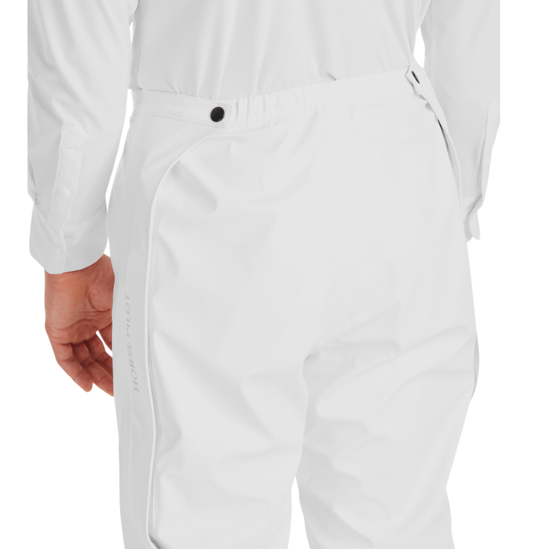Horse Pilot - Unisex rain pants Raintech white | - Ohlala