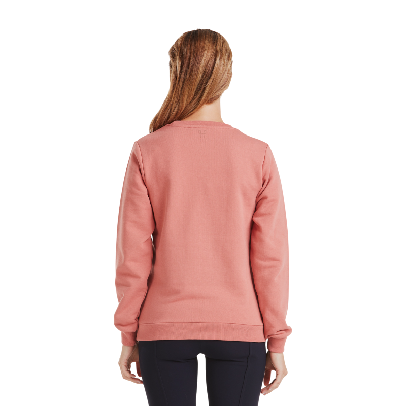 Horse Pilot - Women's Team long sleeve sweatshirt brick dust | - Ohlala