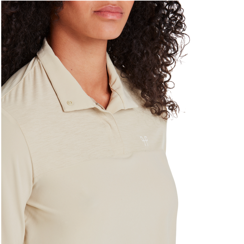 Horse Pilot - T-shirt donna manica lunga Sunrise latte | - Ohlala