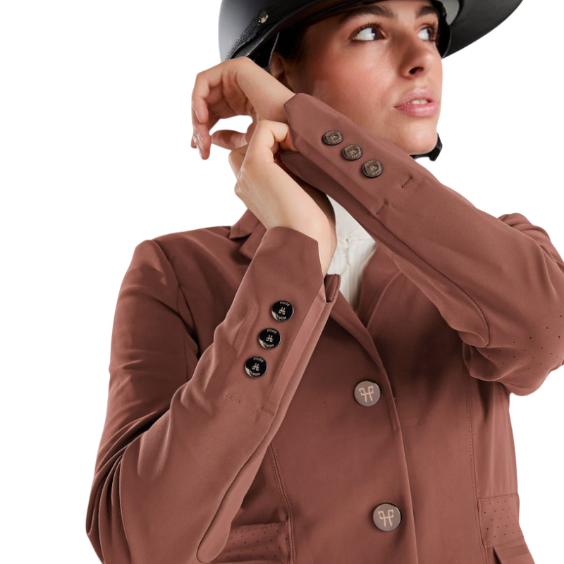 Horse Pilot - Veste de concours femme Aeromade soft brown | - Ohlala