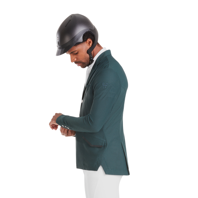Horse Pilot - Chaqueta de competición hombre Aeromesh dark green | - Ohlala