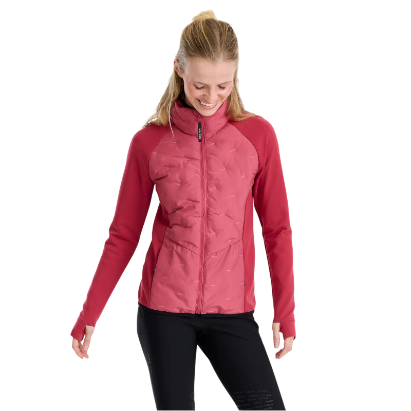 Horse Pilot - Veste manches longues femme Pulse Hybdrid baroque rose