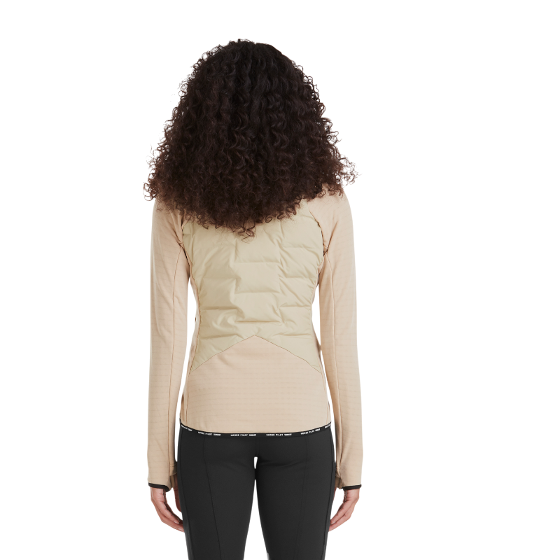 Horse Pilot - Women's long sleeve jacket Storm latte | - Ohlala
