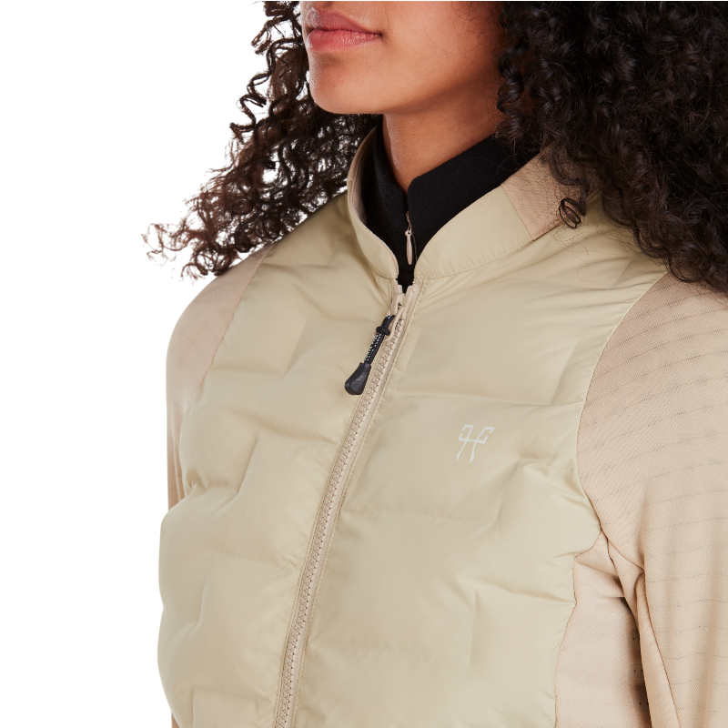 Horse Pilot - Women's long-sleeve jacket Storm latte | - Ohlala