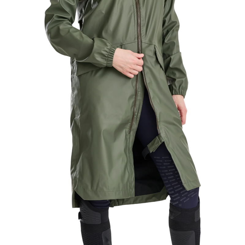 Horse Pilot - Veste de pluie femme Long Raintech forest night