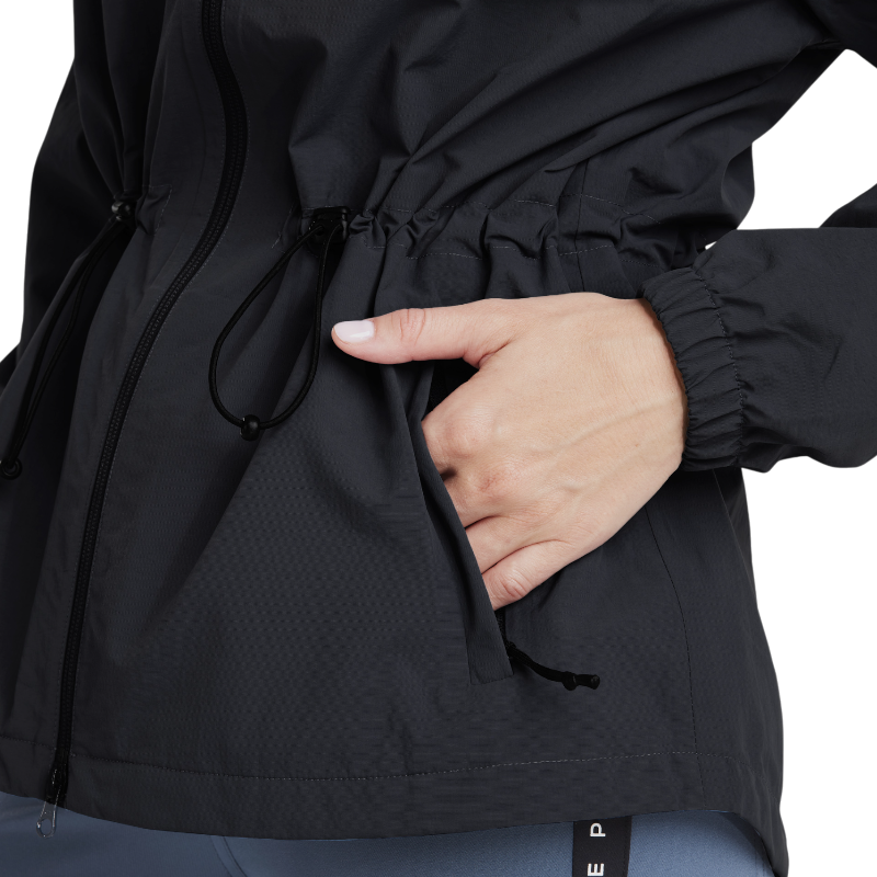 Horse Pilot - Chaqueta de lluvia mujer Raintech blue graphite | - Ohlala