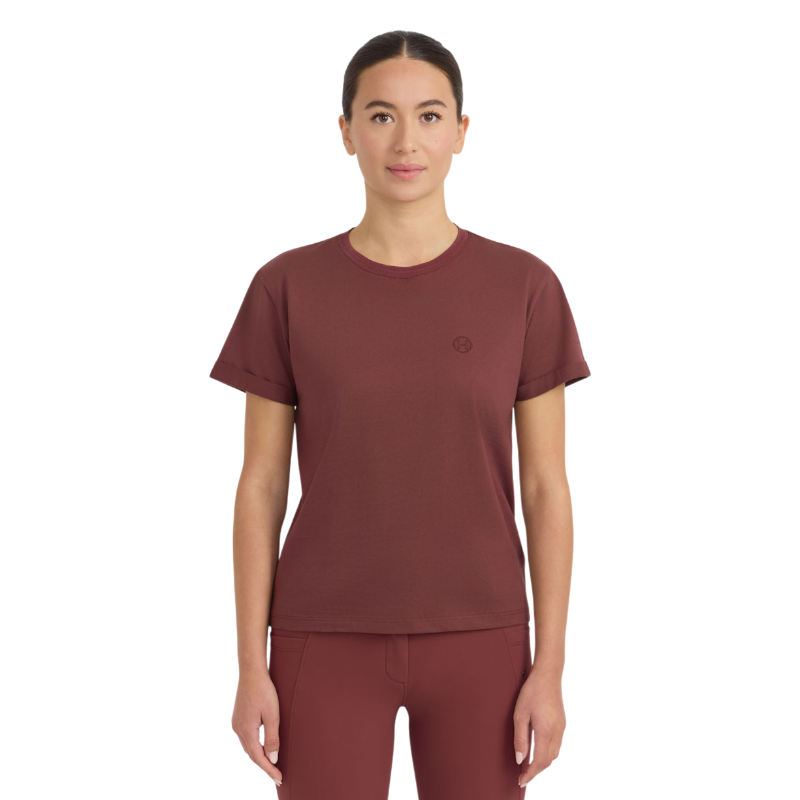 Harcour - T-Shirt Donna Hydra vigne