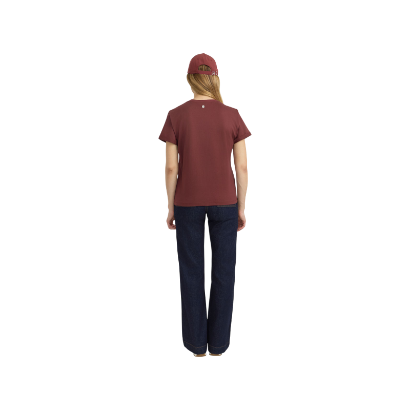Harcour - T-Shirt Donna Hydra vigne