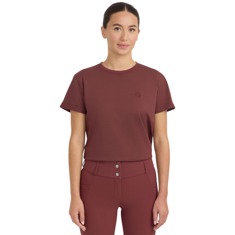 Harcour - T-Shirt Donna Hydra vigne