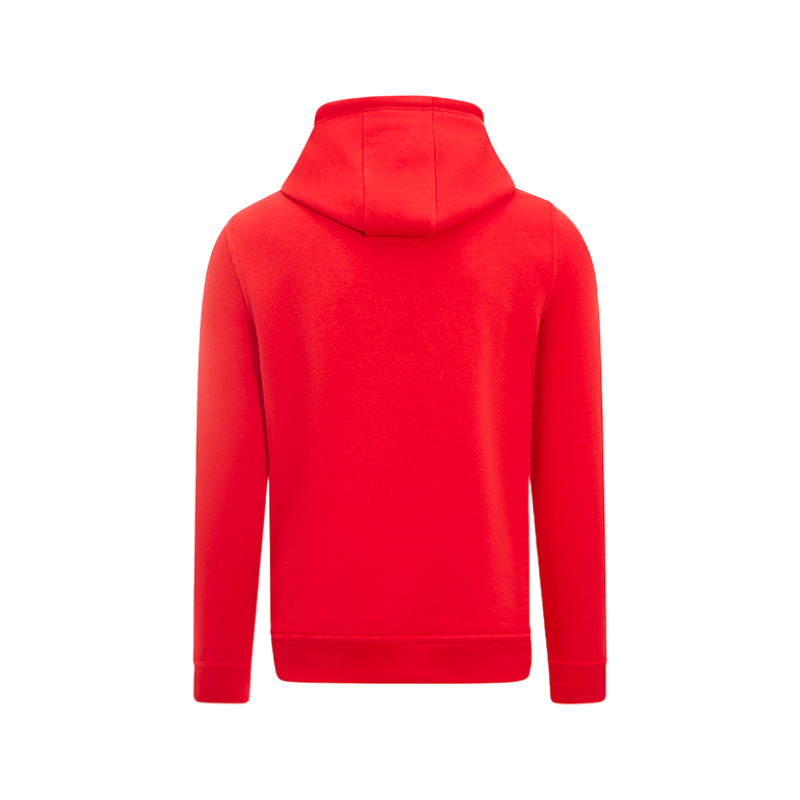 Hagg - Damen-Kapuzenpullover rot/königsblau | - Ohlala