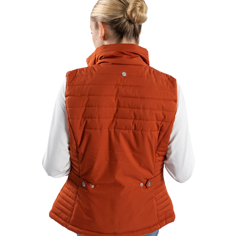 Harcour - Gilet sans manches femme Balzac terracotta | - Ohlala
