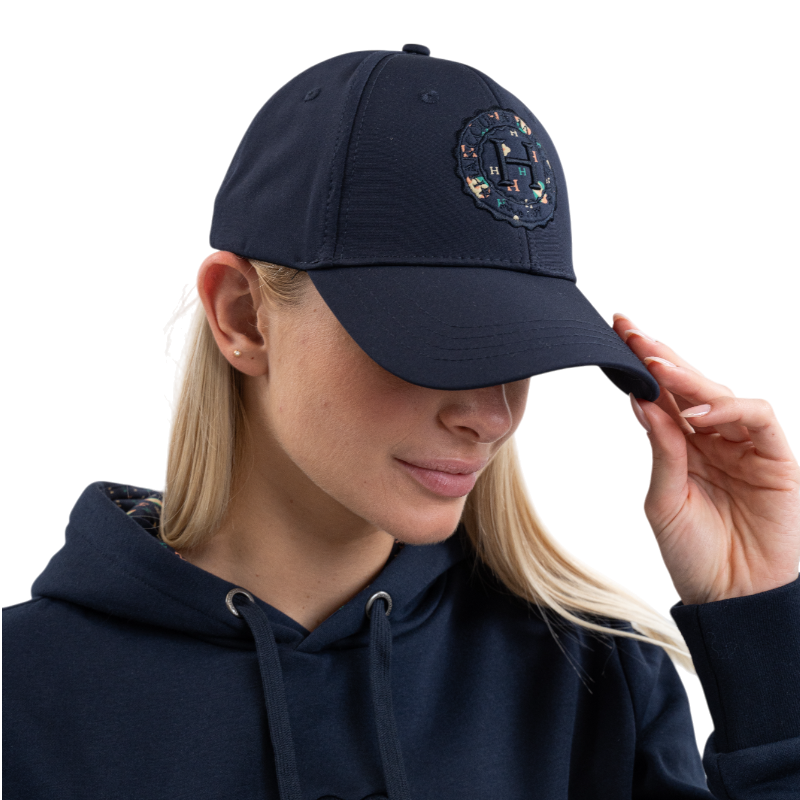 Harcour - Casquette unisexe Cajou marine mosaic | - Ohlala