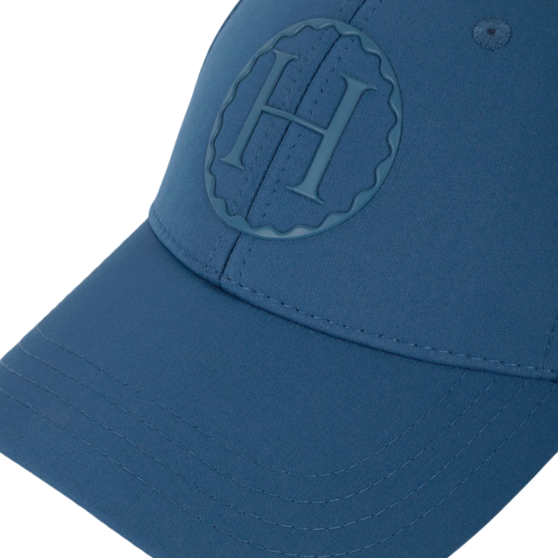 Harcour - Camba steel blue unisex cap | - Ohlala