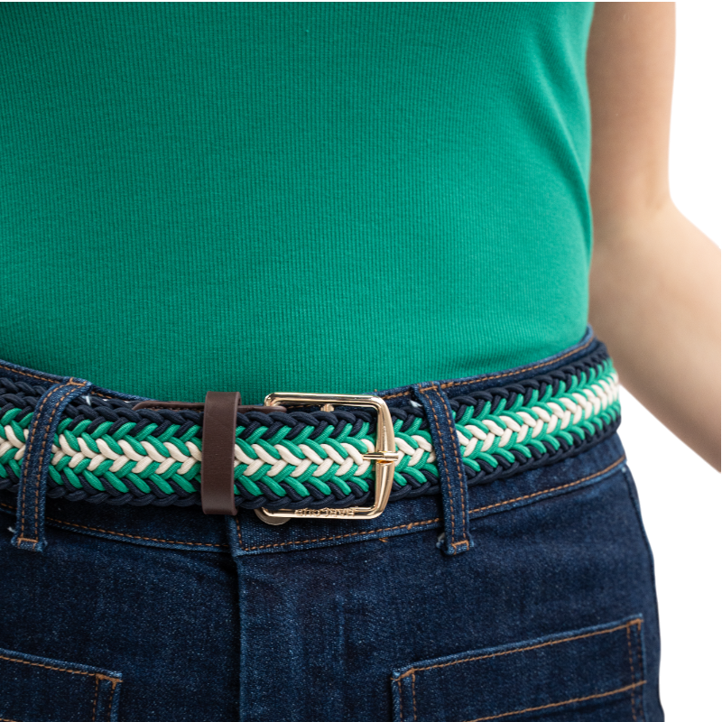 Harcour - Banko elastic belt navy | - Ohlala