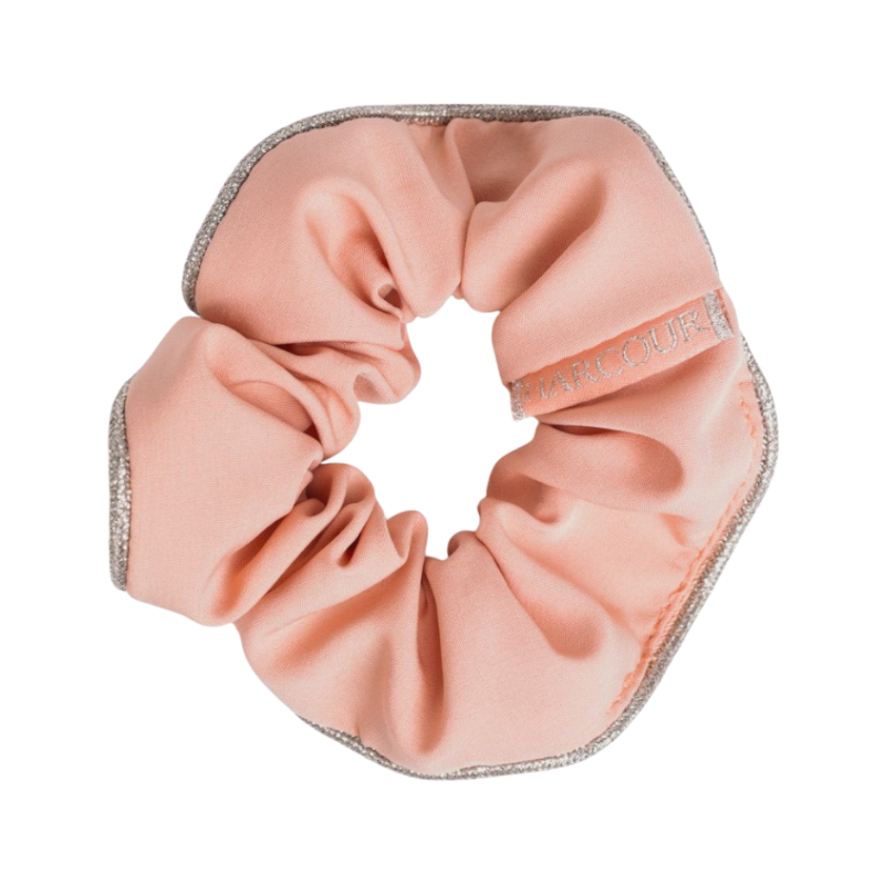 Harcour - Spidy hair elastic scrunchie apricot / light gold | - Ohlala