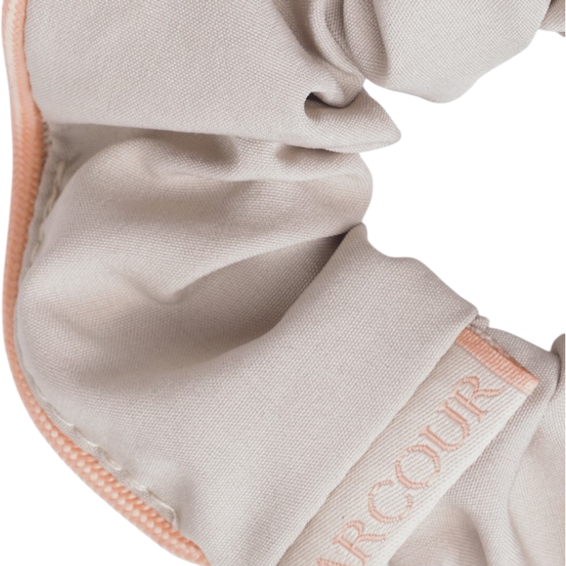 Harcour - Spidy beige/apricot hair scrunchie | - Ohlala