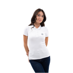 Harcour - Polo donna maniche corte Gasparine bianco Harcour x Versailles | - Ohlala
