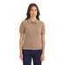 Harcour - Polo manches courtes femme Cherry moka