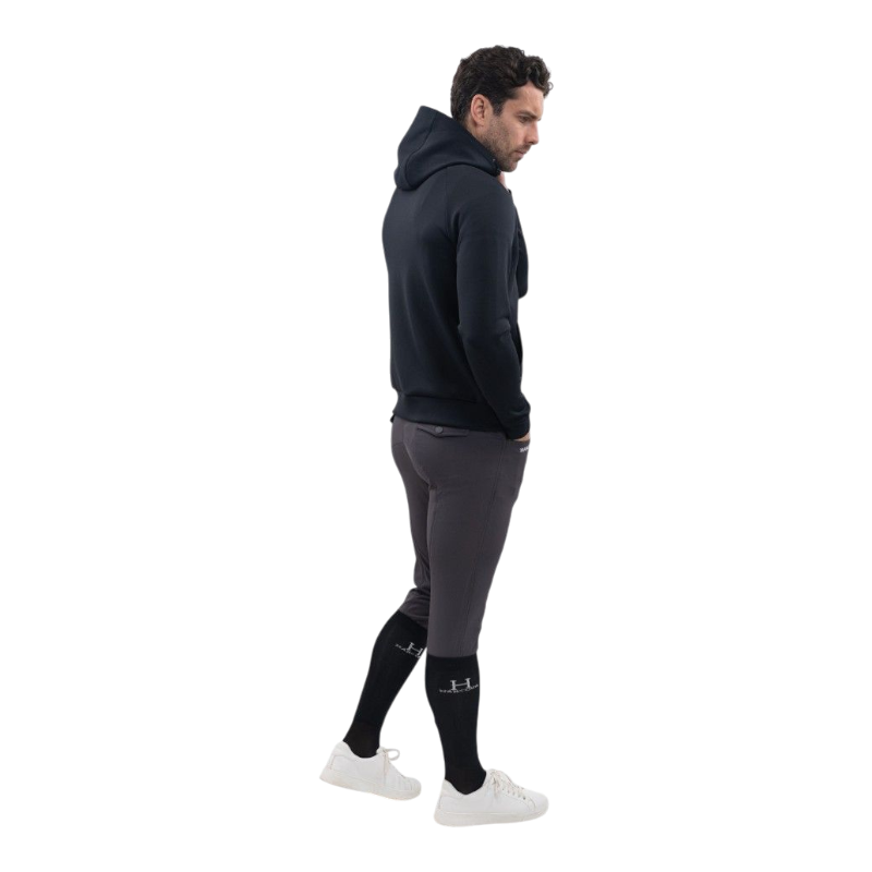 Harcour - Sudadera técnica con cremallera hombre Aron negro | - Ohlala