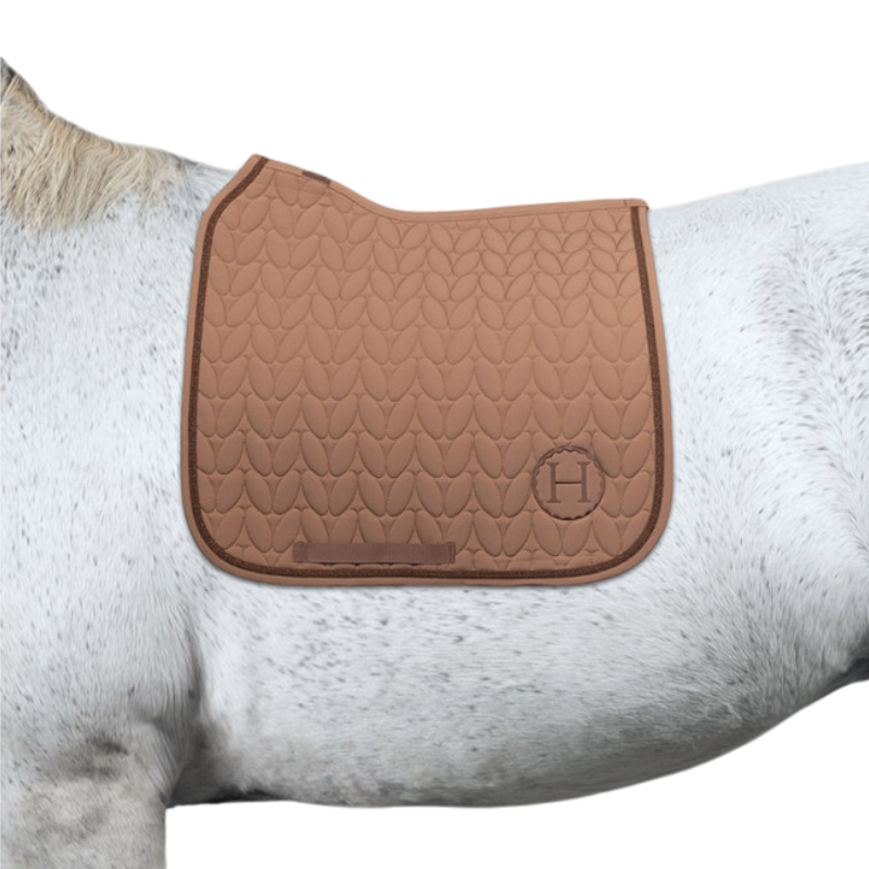 Harcour - Cassiope Mocha Dressage Saddle Pad
