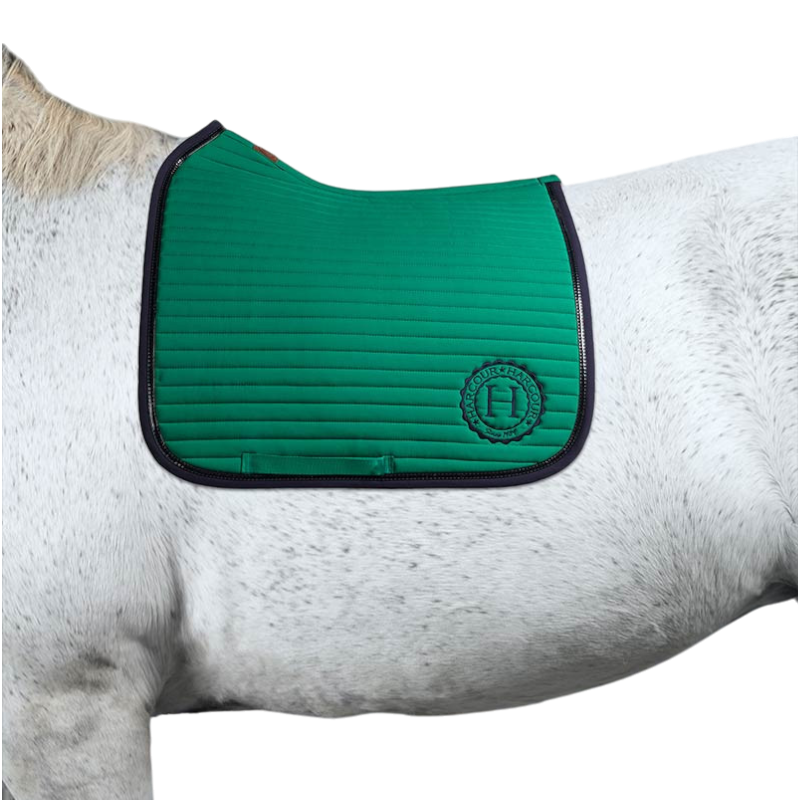 Harcour - Karembar dressage pad emerald green | - Ohlala
