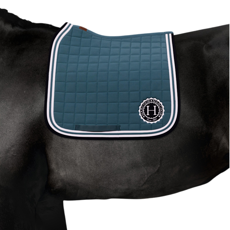 Harcour - ソフト ピーコック 馬場馬術用サドルパッド