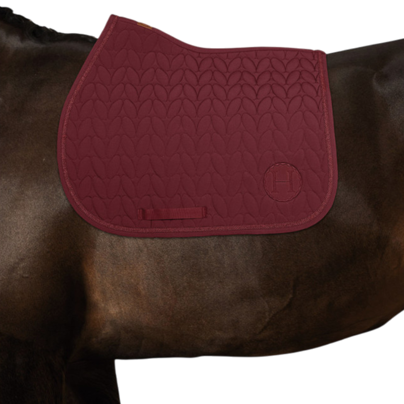 Harcour - Tapis de selle Cassiope vigne