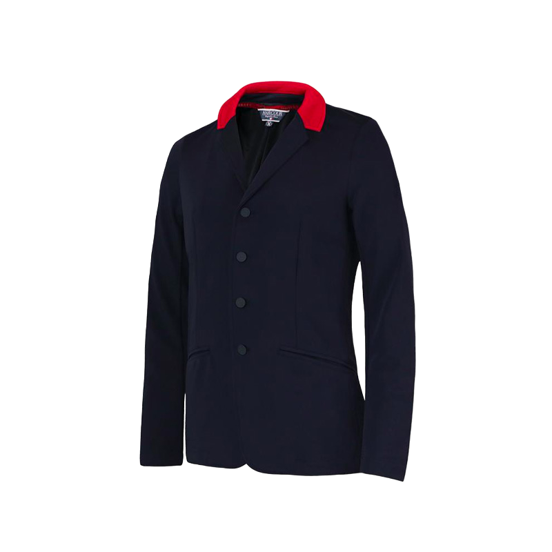 Harcour - Veste de concours Pegase Homme Marine/ Rouge | - Ohlala